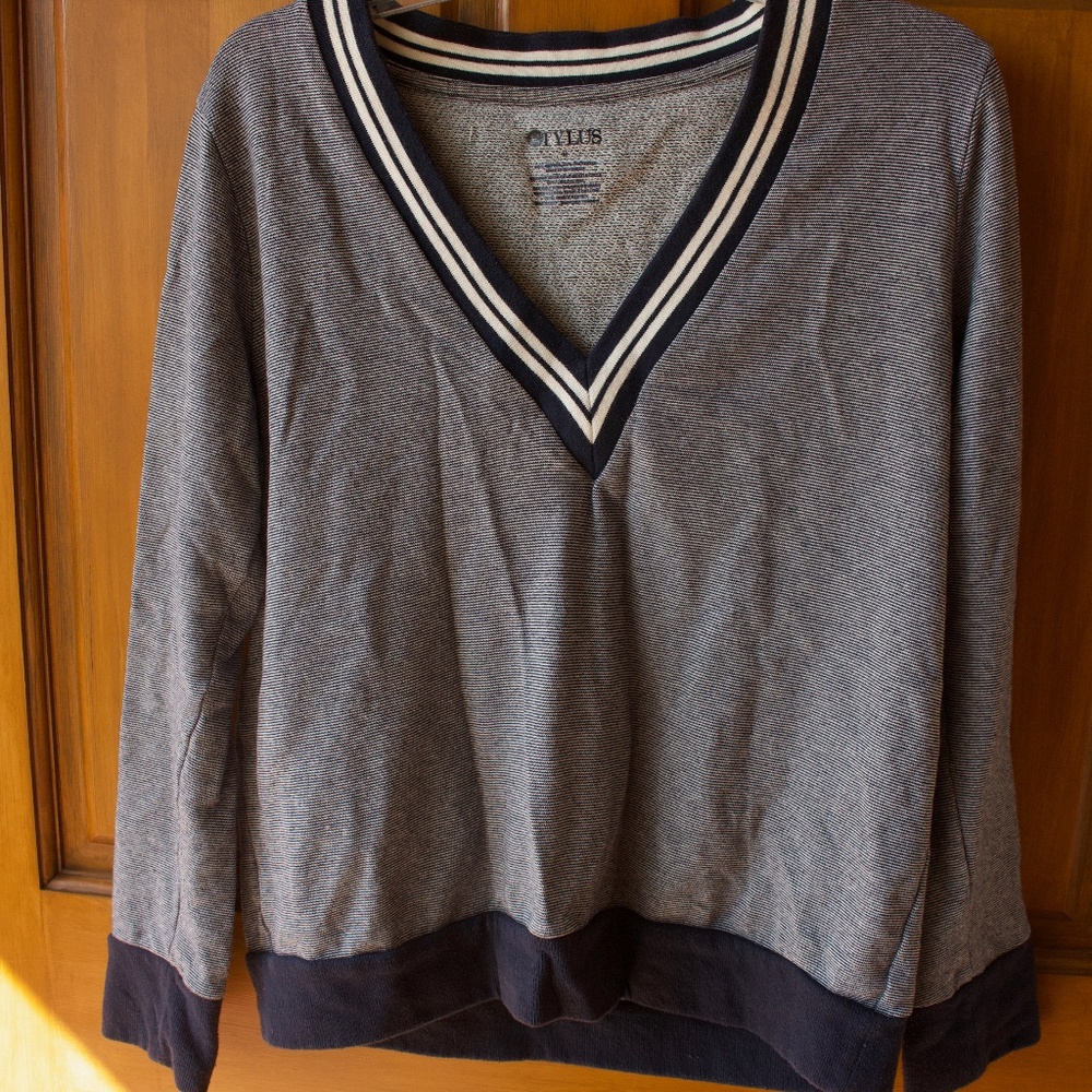 V-neck sweater